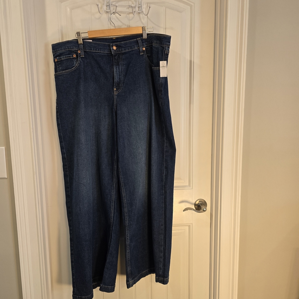 GAP Stride, Wide-Leg Jeans